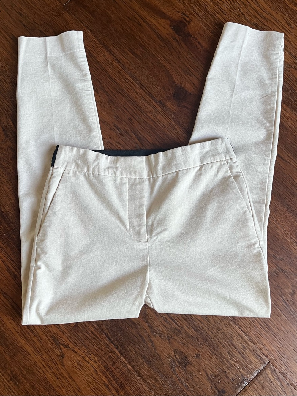 Zara Cream Colored Pant/ Legging Size S